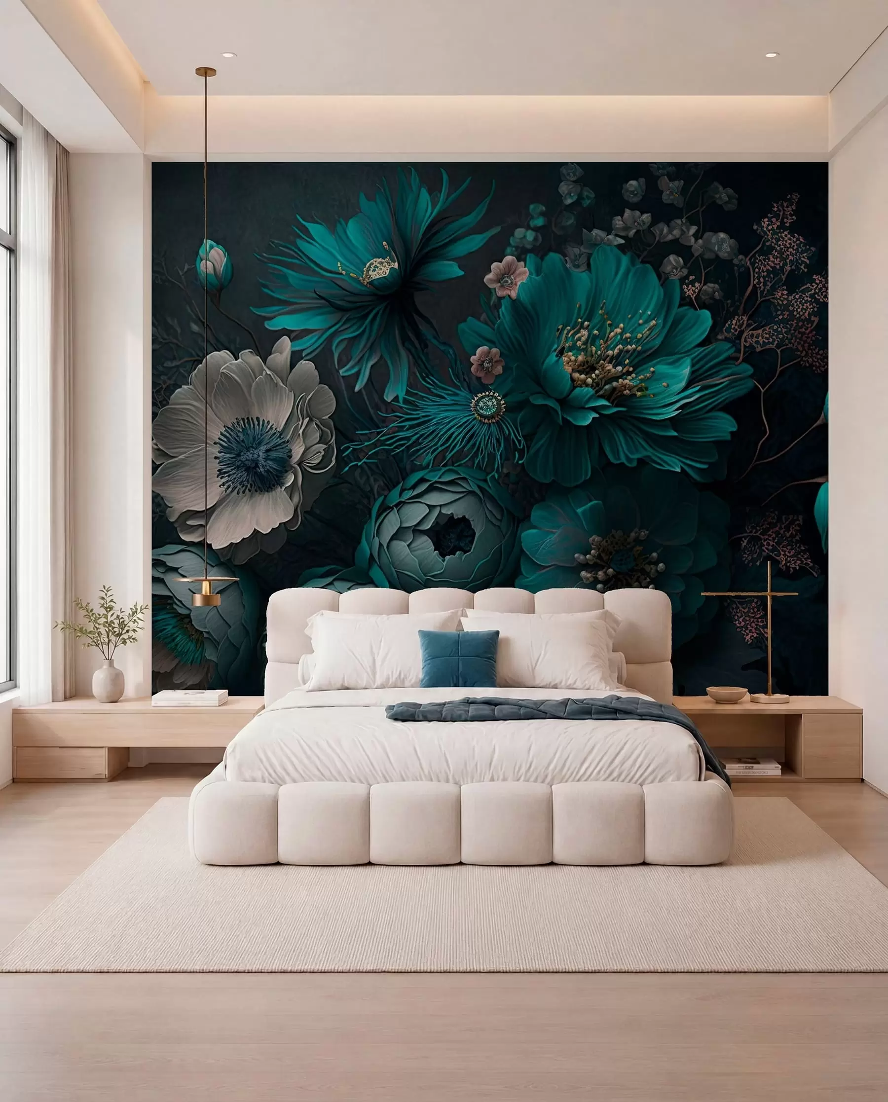 peintures murales Fleurs du matin u75405