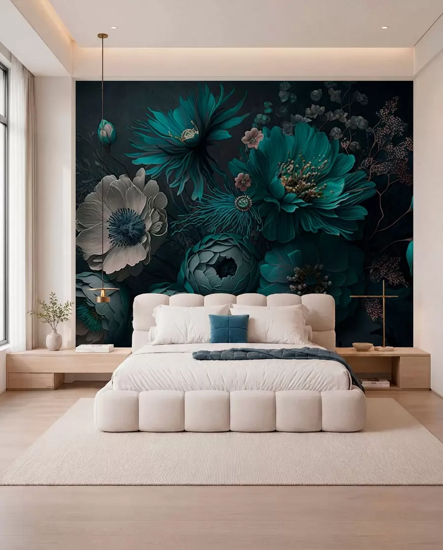 peintures murales Fleurs du matin u75405
