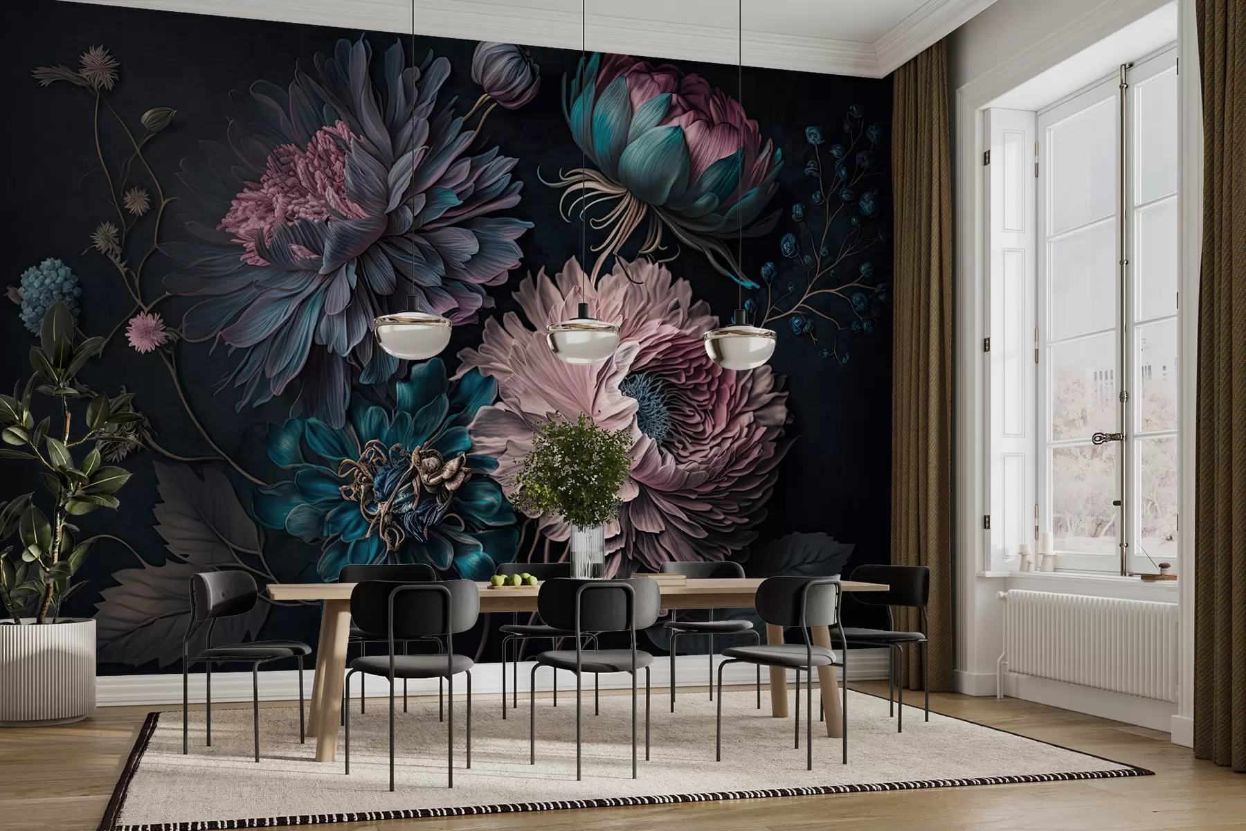 Wall Mural Photo Wallpaper Moon color u75404