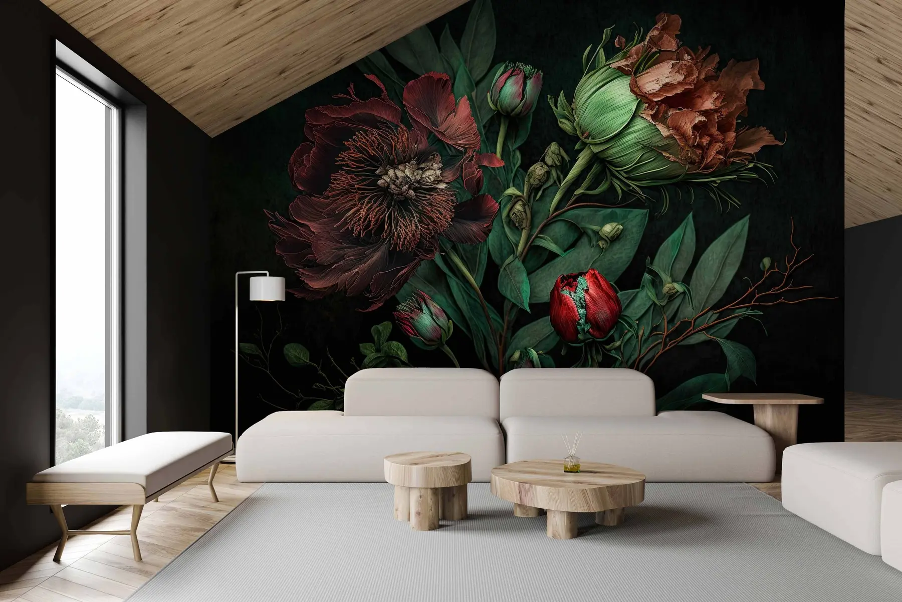 Wall Mural Photo Wallpaper spring night u75408