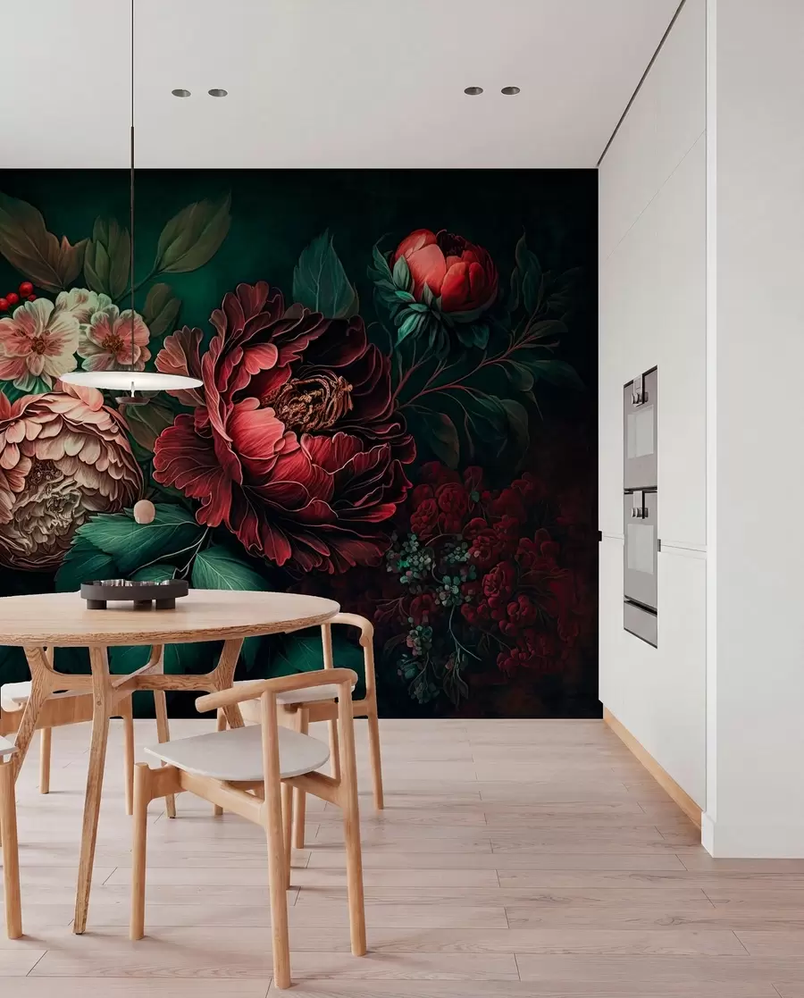 peintures murales Jardin du soir u75412