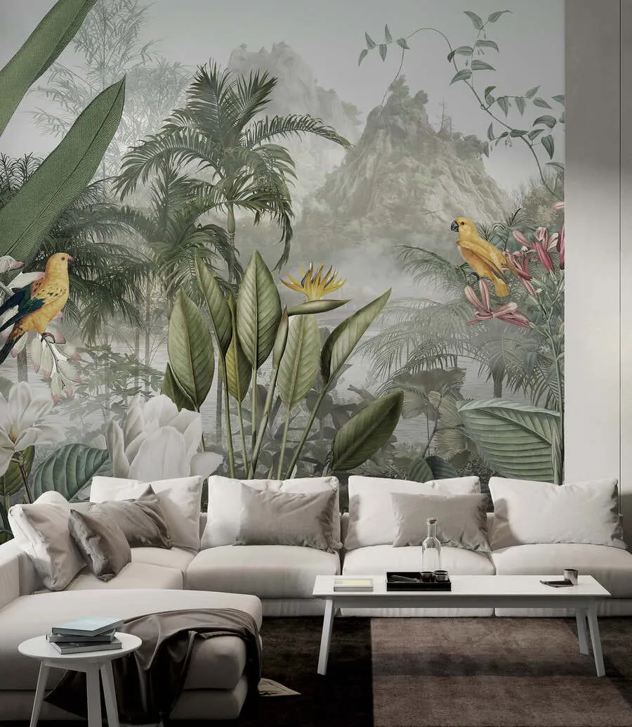 Wall Mural Photo Wallpaper tropical jungle u95396