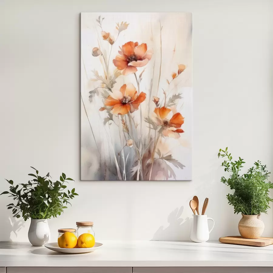 wall murals Flower, plant and branch s33649