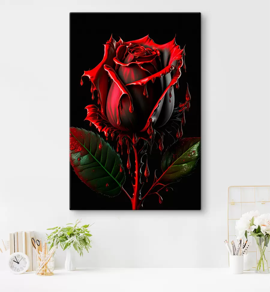 murales Flor, planta y pétalo s33709