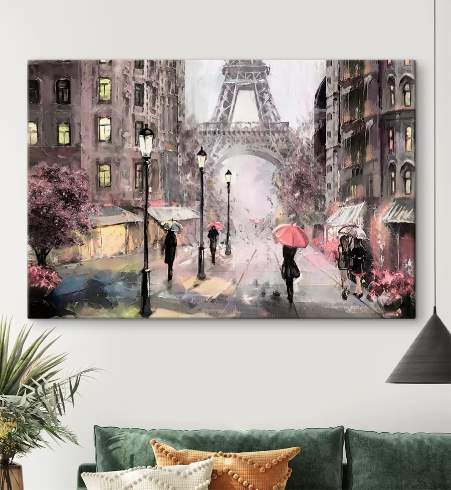 wall murals Building, plant and paint s33719