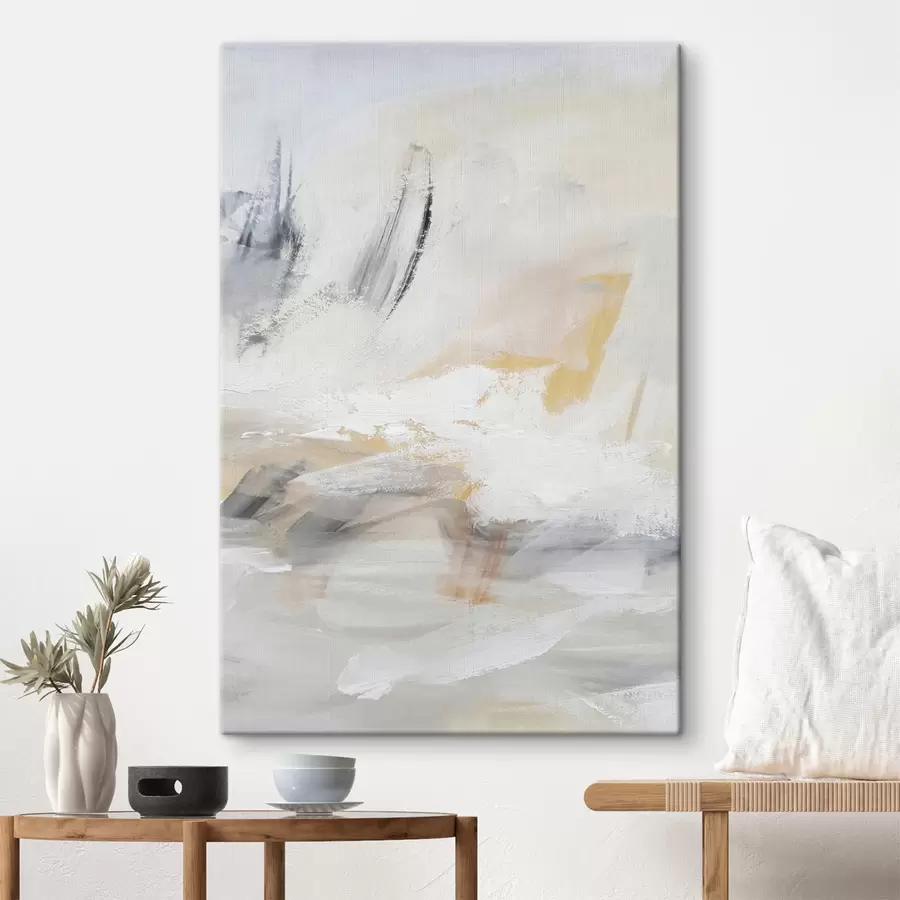 wall murals Paint, wood and landscape s34100