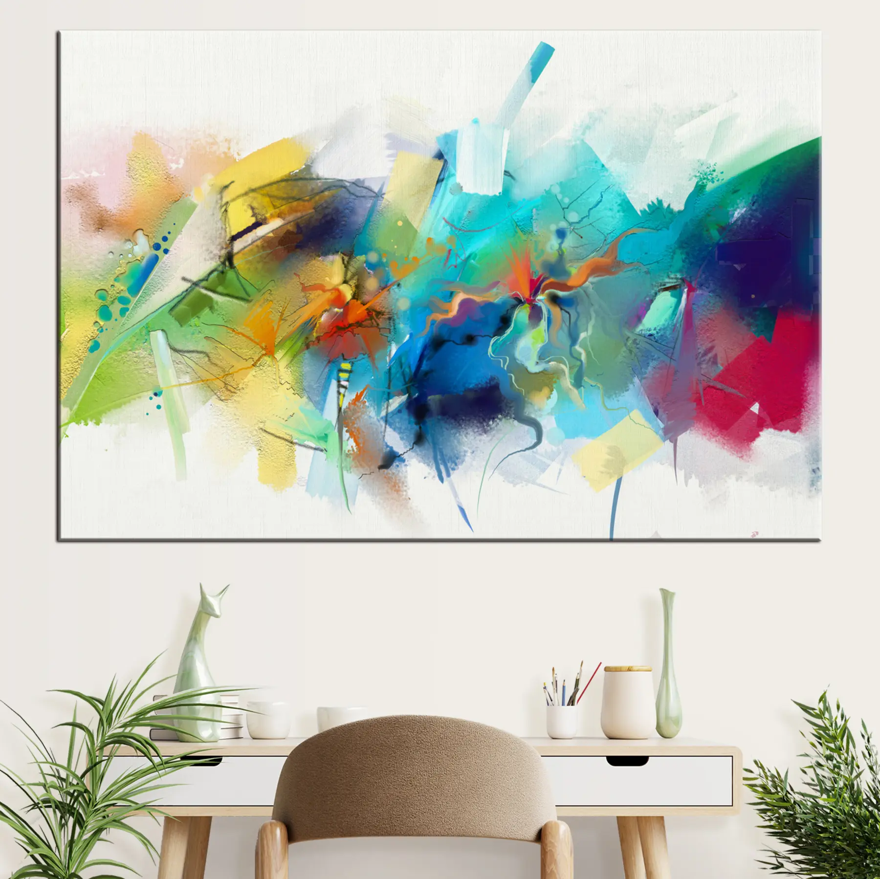 wall murals Art paint, paint and organism s34193