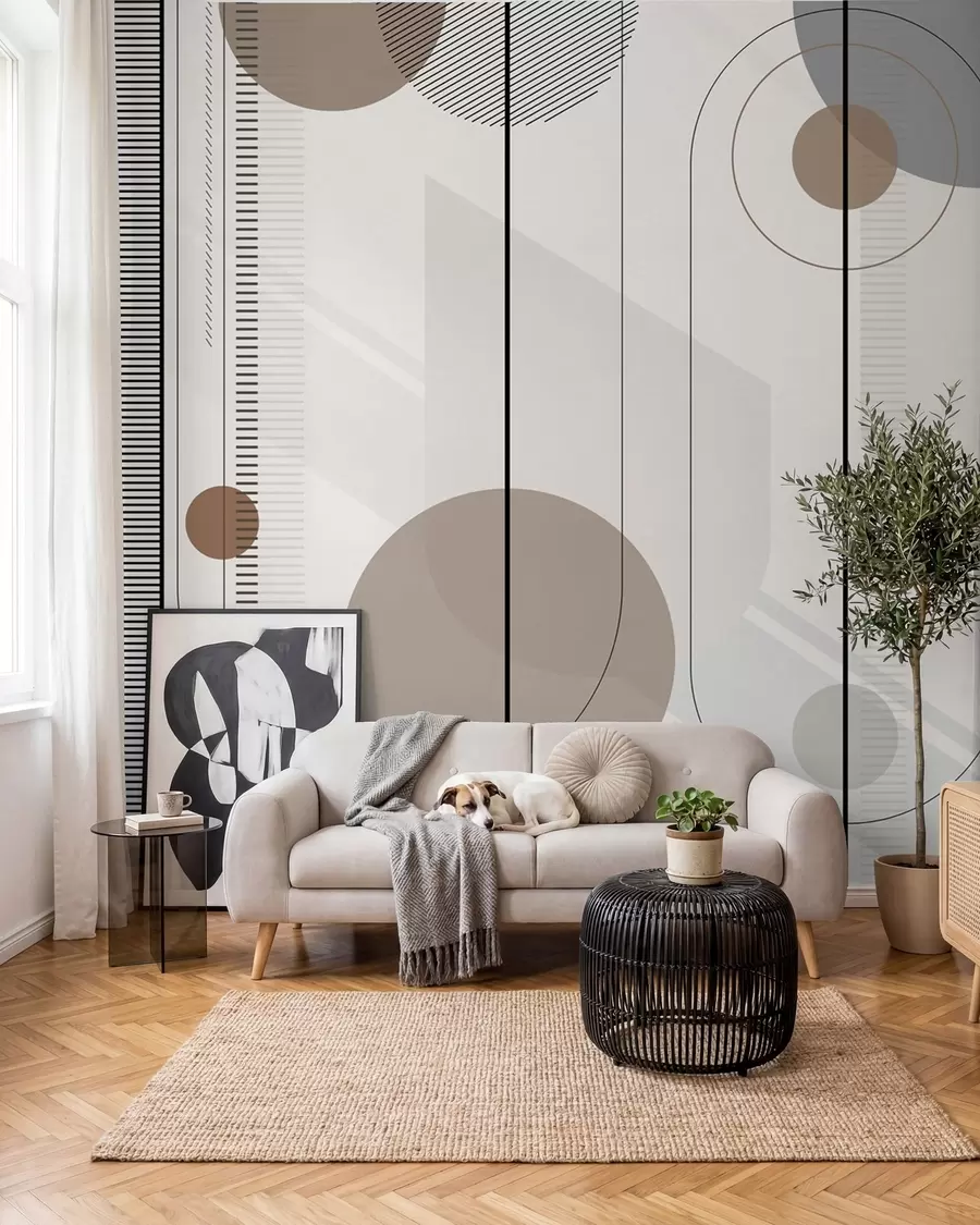 Wall Mural Photo Wallpaper geometric abstraction u95379