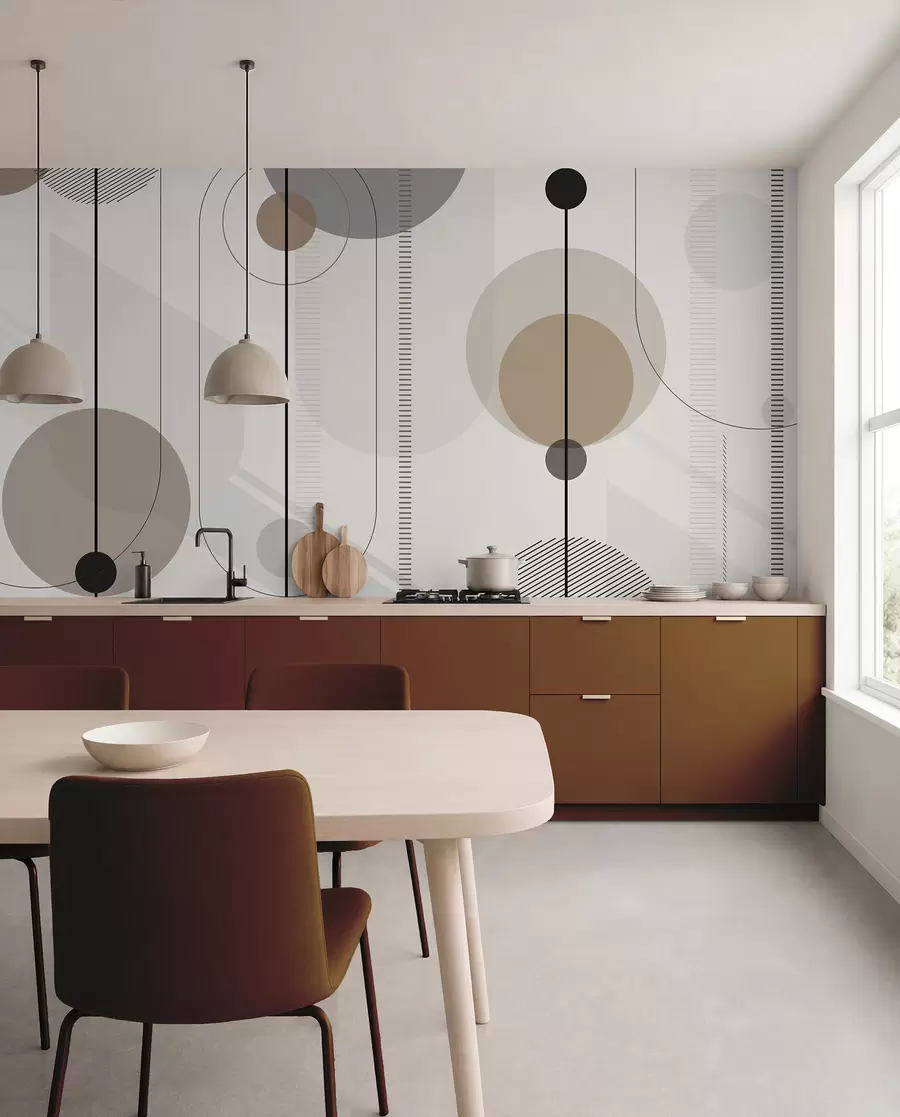 Wall Mural Photo Wallpaper geometric abstraction u95379