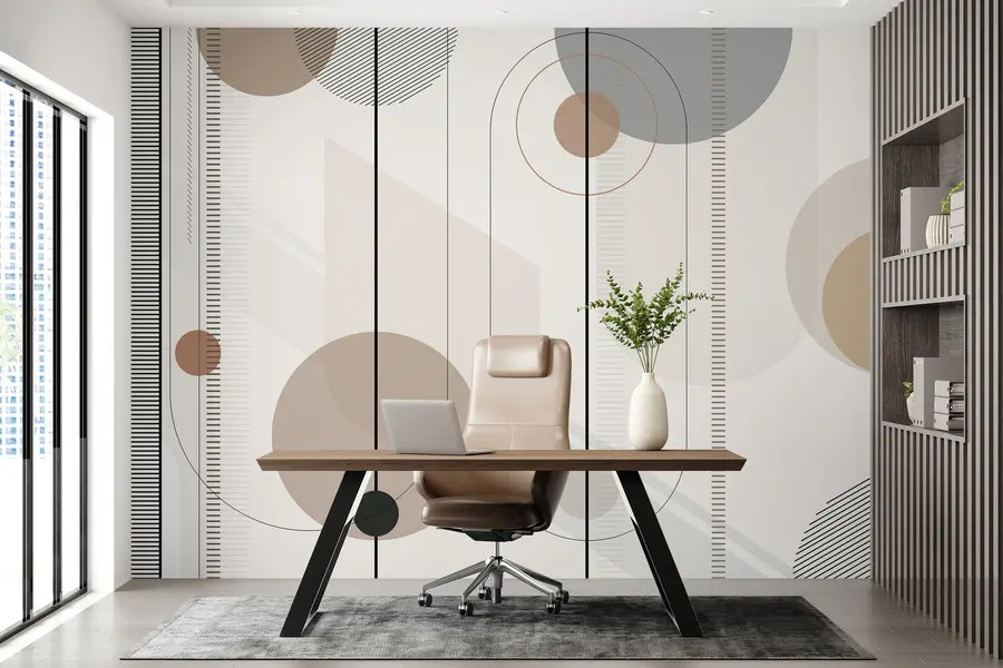 Wall Mural Photo Wallpaper geometric abstraction u95379