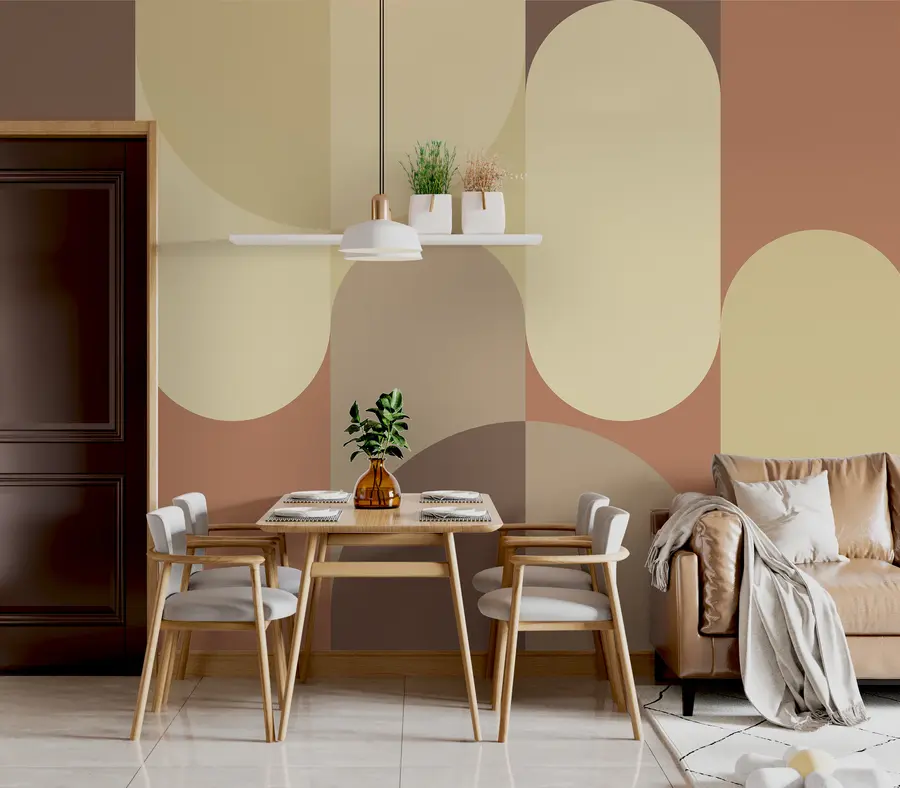 Wall Mural Photo Wallpaper Bauhaus Geometry u95870