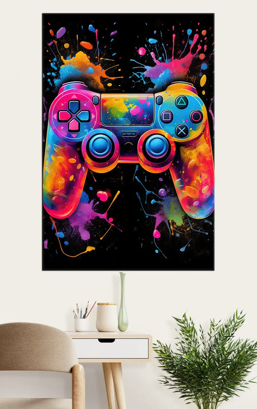 wall murals Organism, paint and font s34260