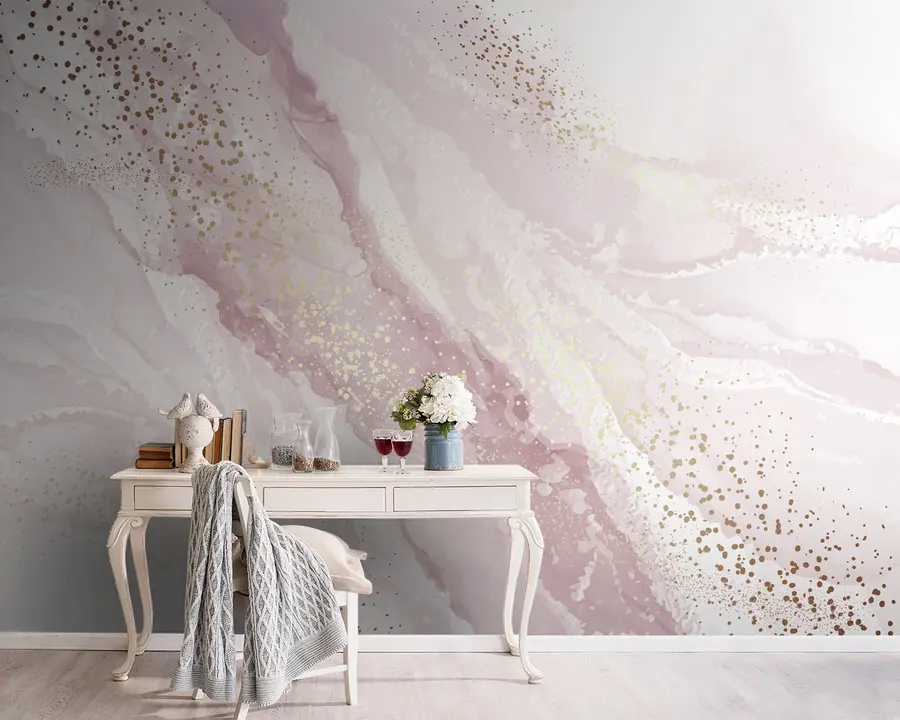 Wall Mural Photo Wallpaper Abstract painting, imitation of the marble surface of the stone u95846