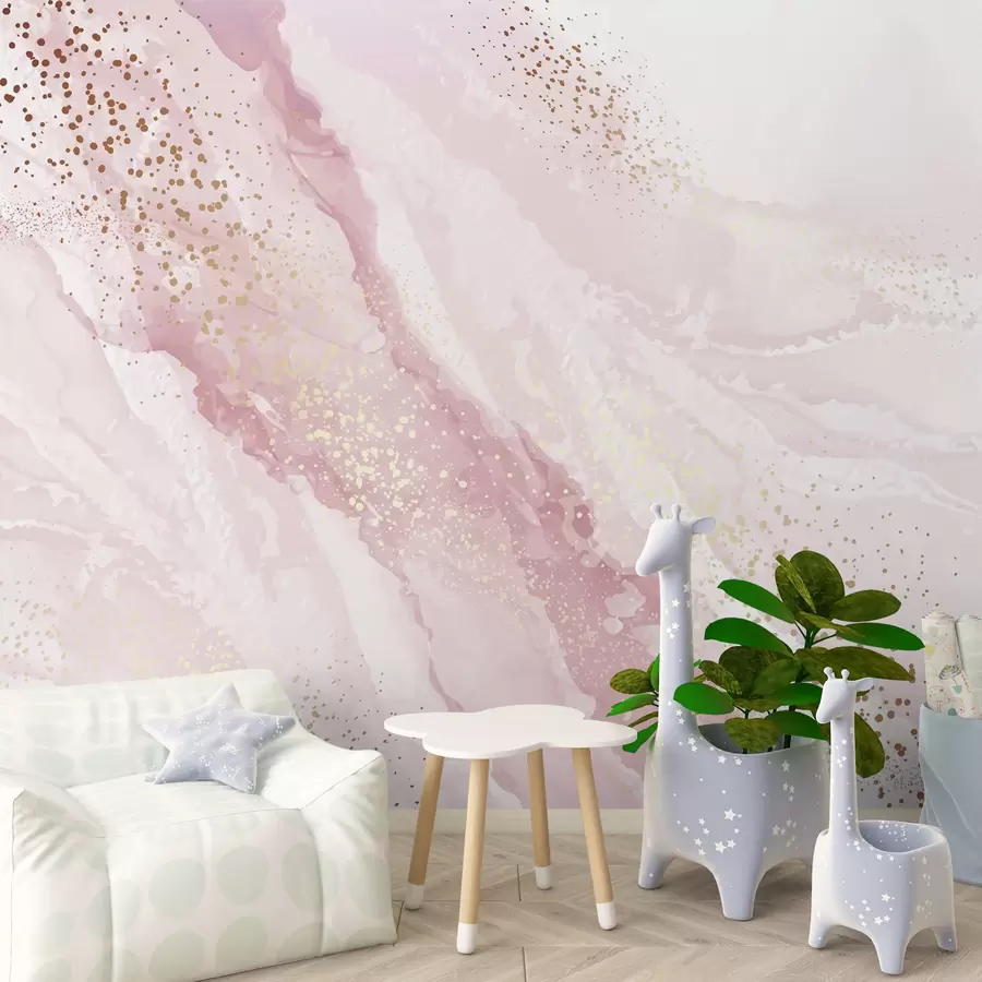 murales Pintura abstracta, imitación de la superficie marmórea de la piedra u95846