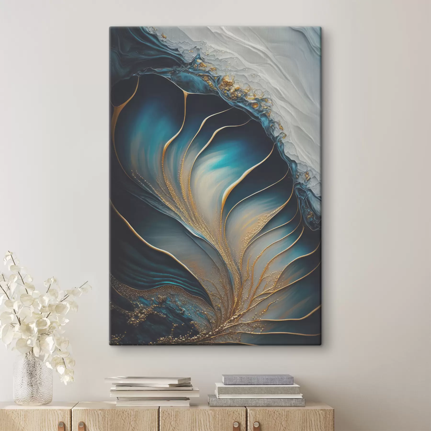 wall murals Light, nature and azure s34441