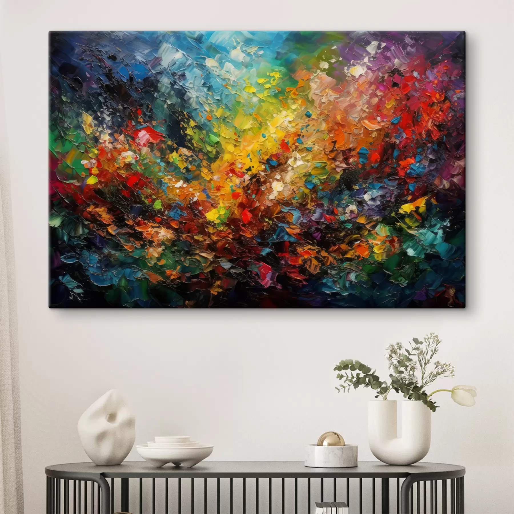 wall murals Art paint, colorfulness and paint s34451