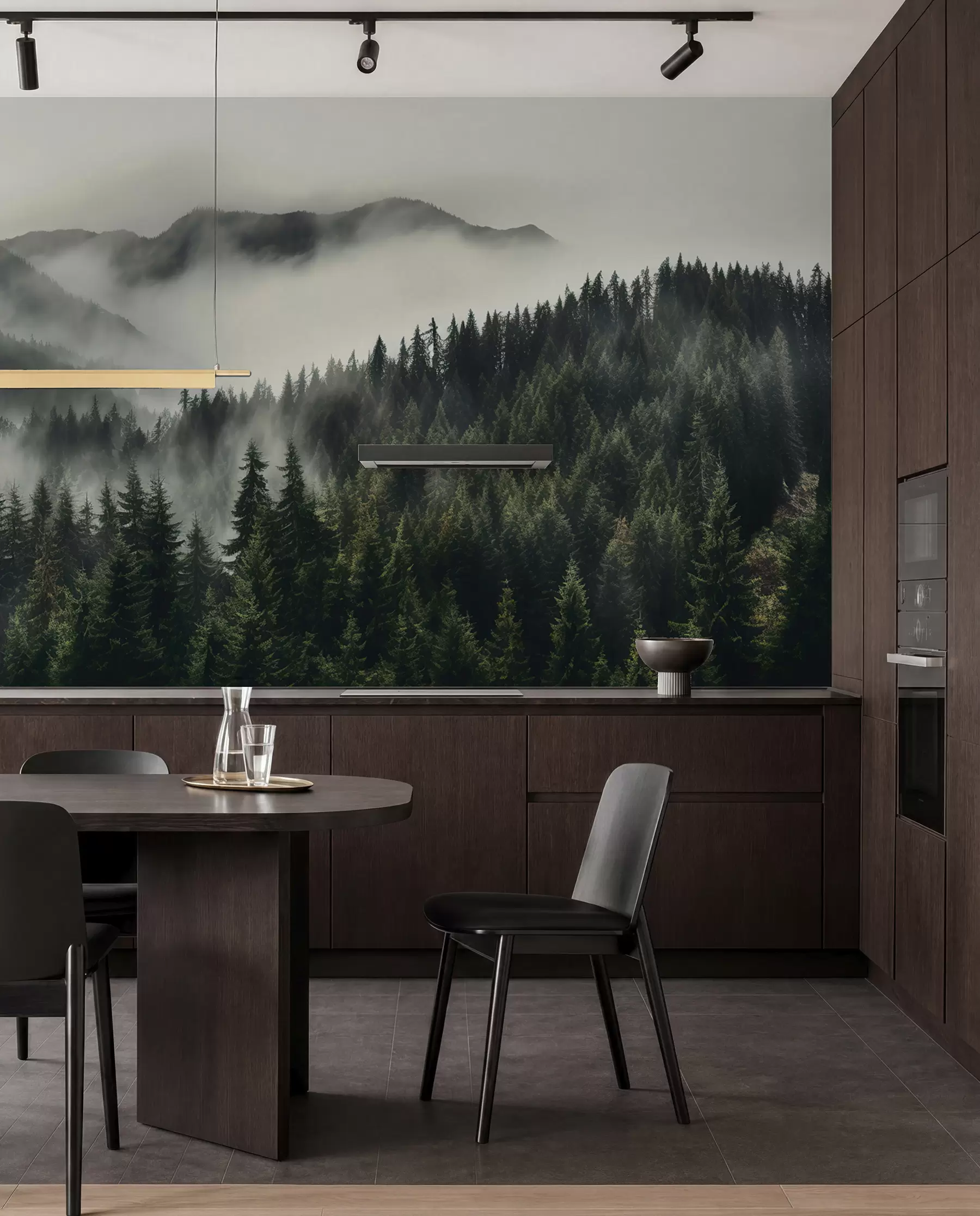 wall murals Mountain landscape and peace u96027