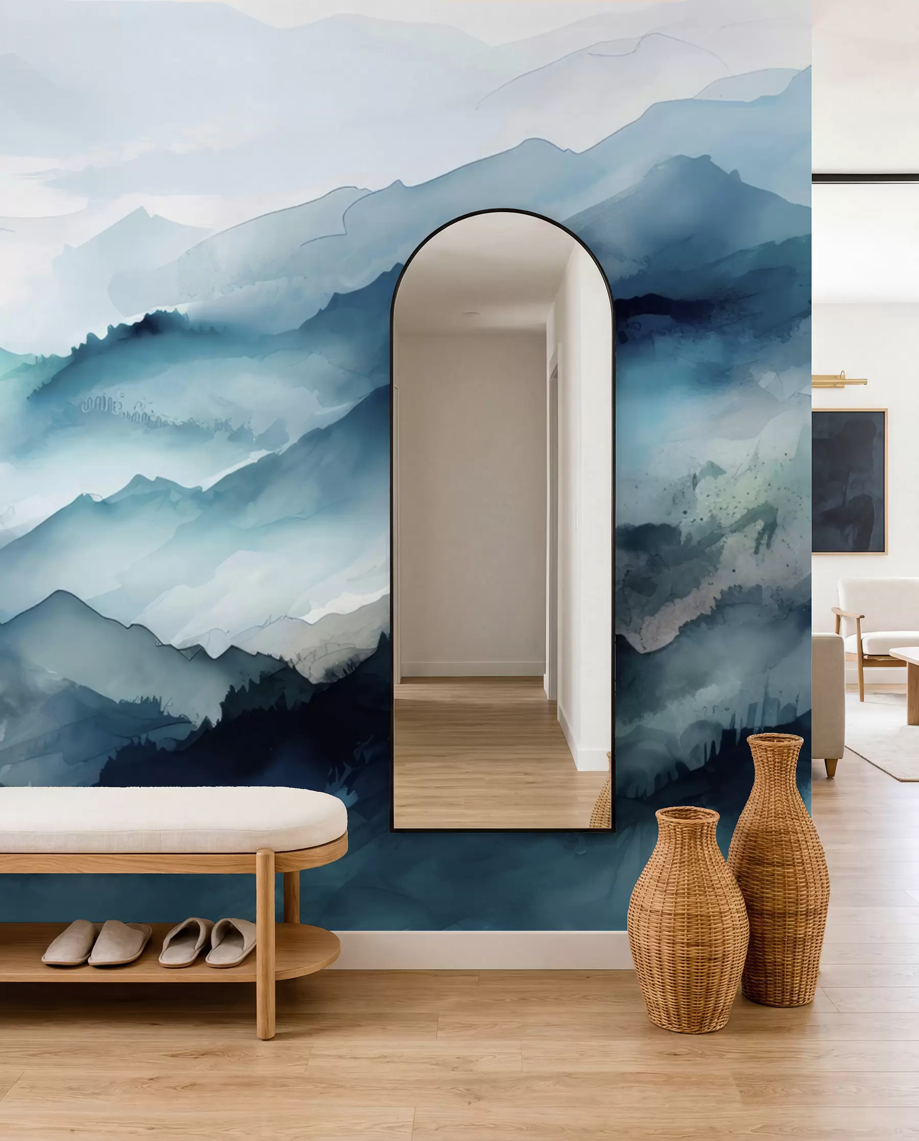 Wall Mural Photo Wallpaper Mountain Tides u96032