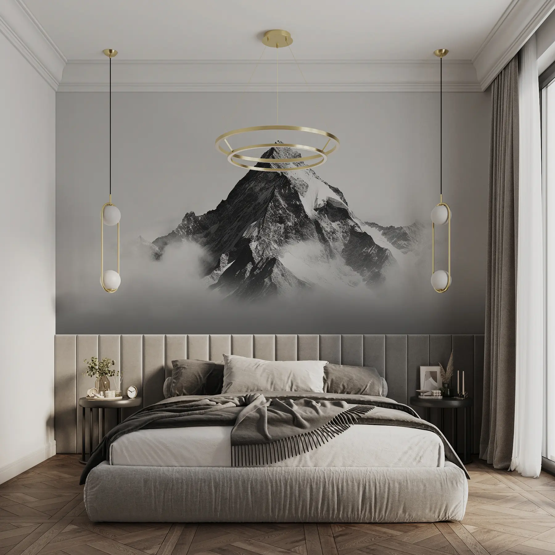 Wall Mural Photo Wallpaper Mountain landscape relax u96033