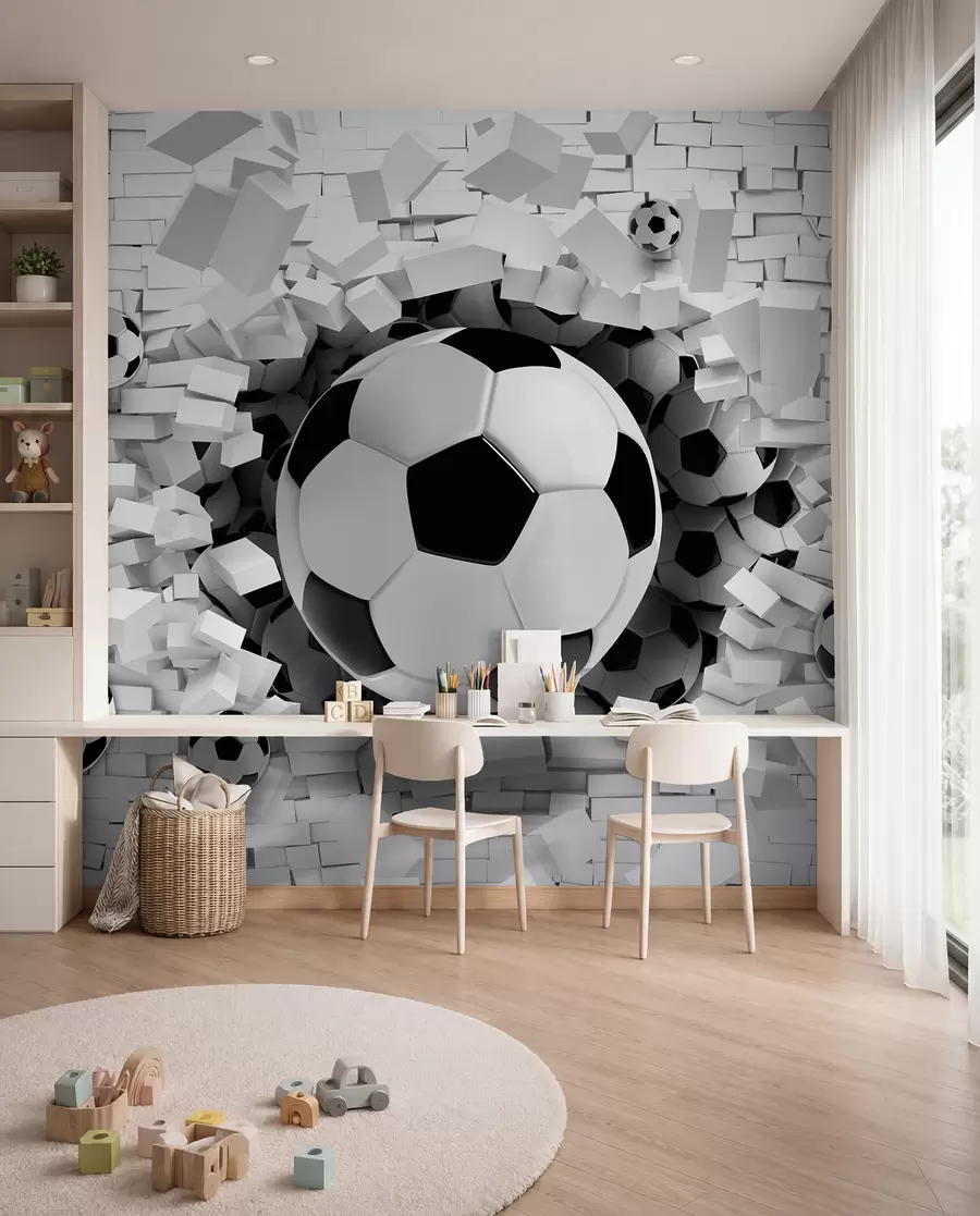 Wall Mural Photo Wallpaper Soccer Breakthrough u96315