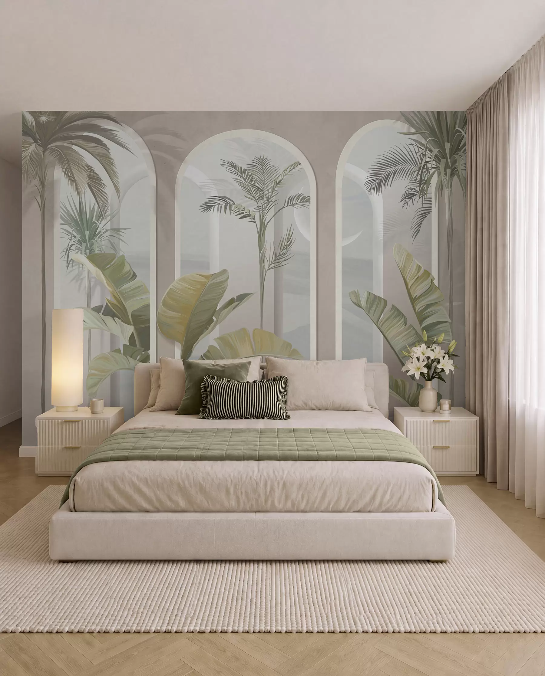 wall murals Palms beyond the Arches u96402