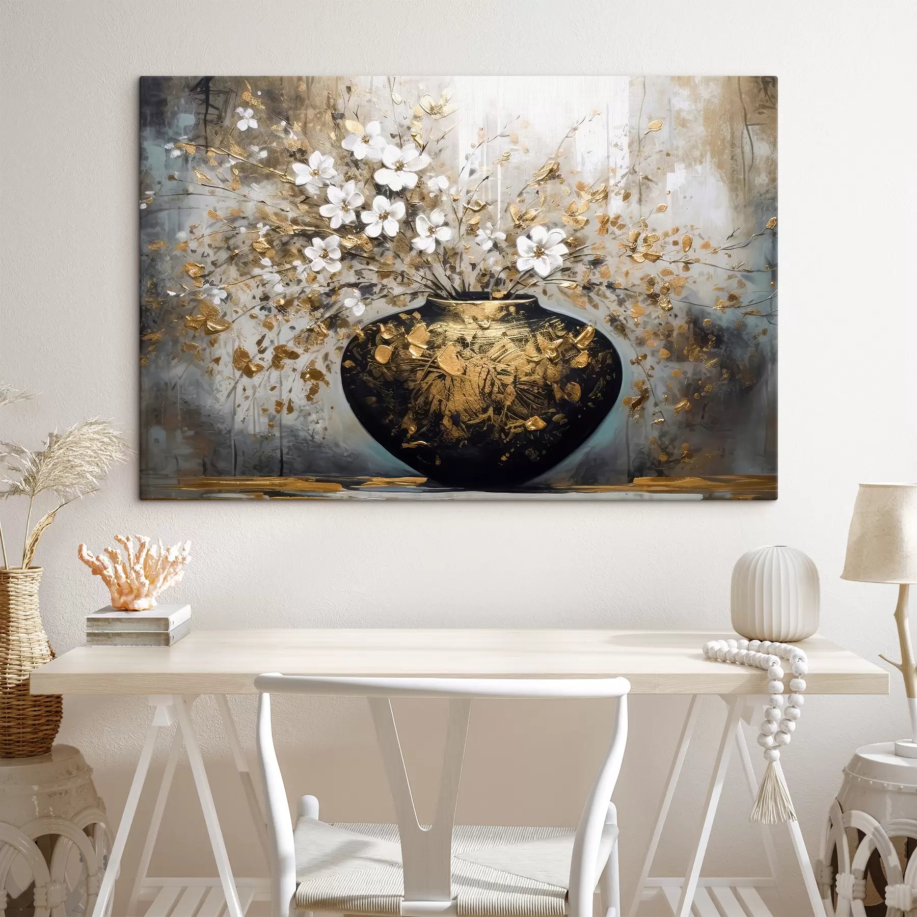 wall murals Flower, plant and flowerpot s35377