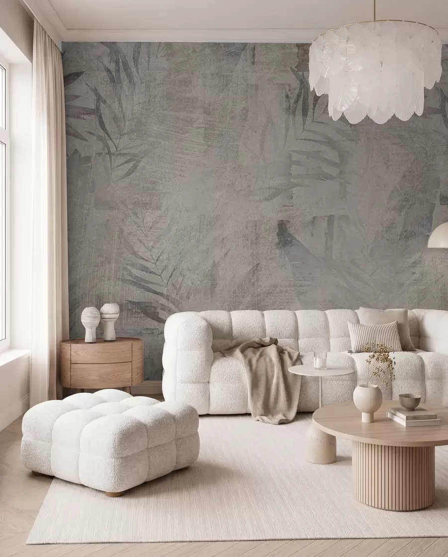 Wall Mural Photo Wallpaper Watercolor tropics loft u96807