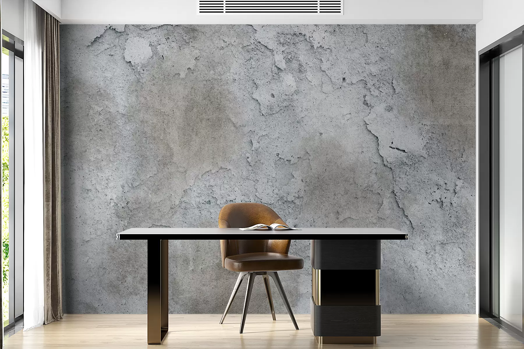 Wall Mural Photo Wallpaper Concrete wall with roughness u97224
