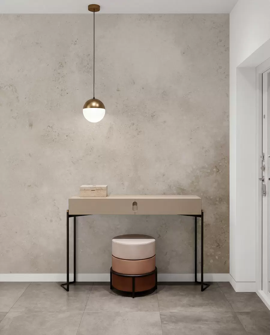 peintures murales Mur en béton beige u97236