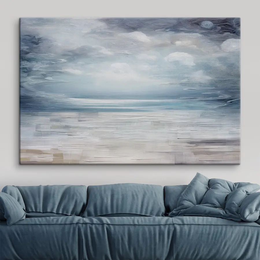 wall murals Serene waters meet gentle skies s35715
