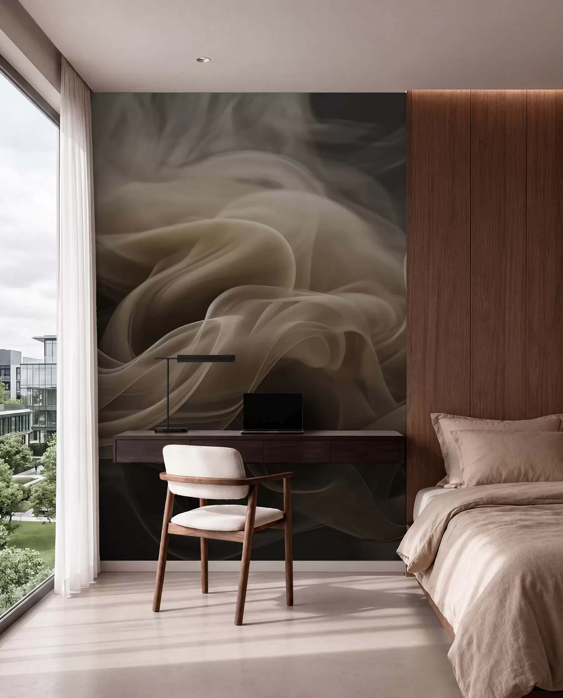 wall murals Smoky Folds u96591