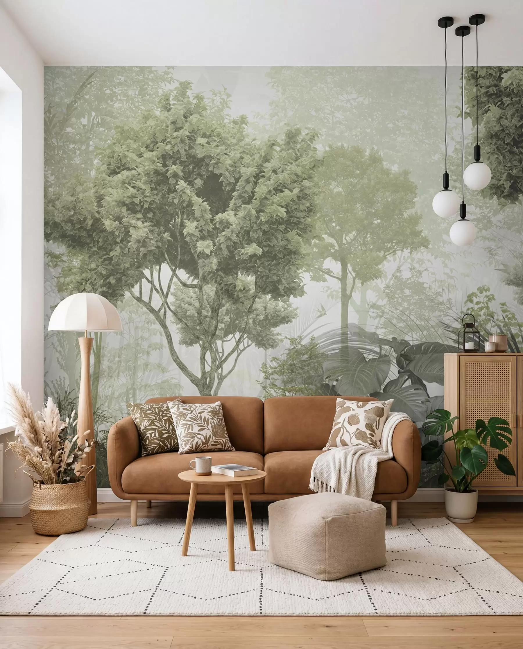 Wall Mural Photo Wallpaper Through the Jungle u97409