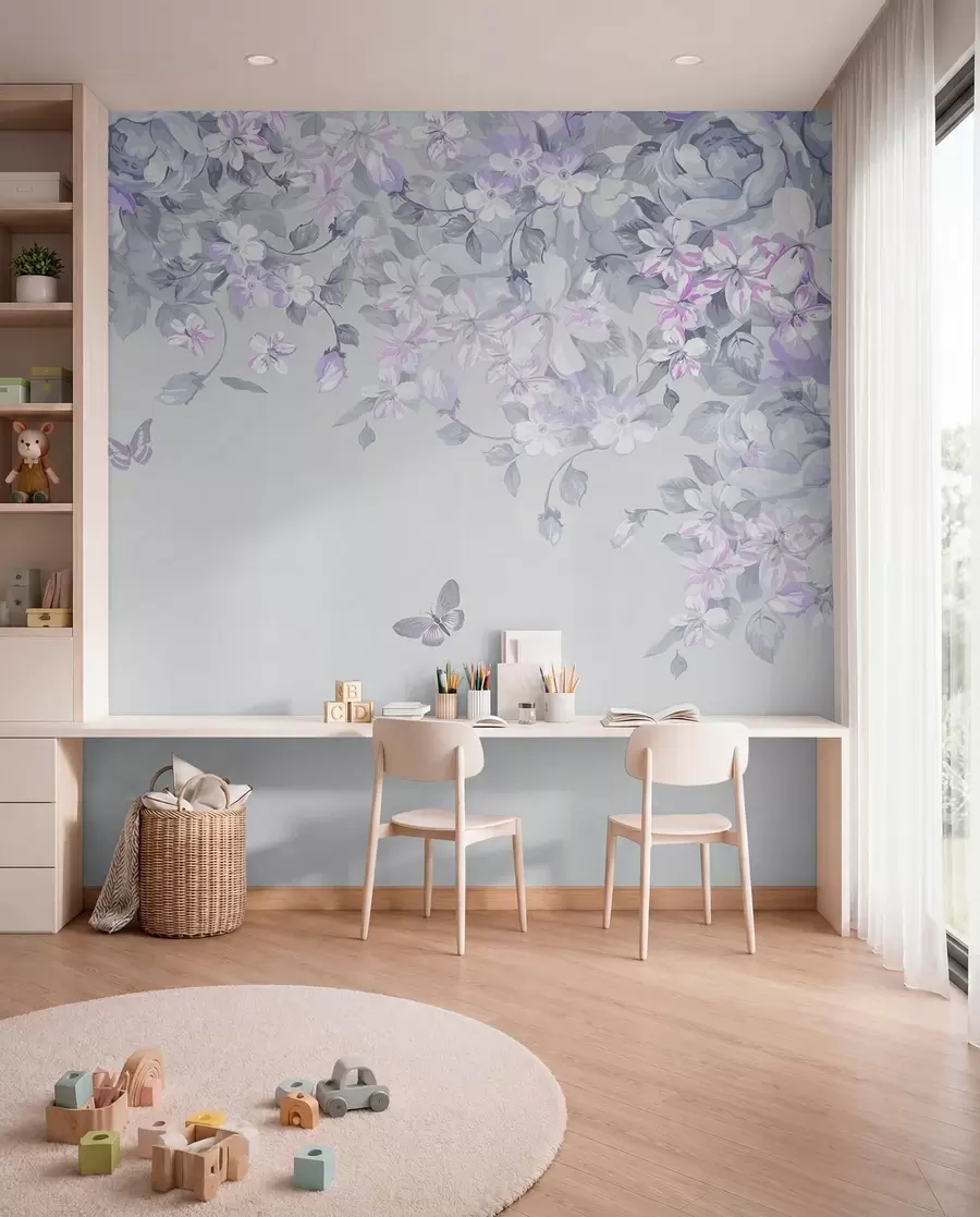 peintures murales Arche du jardin violet u94295v3