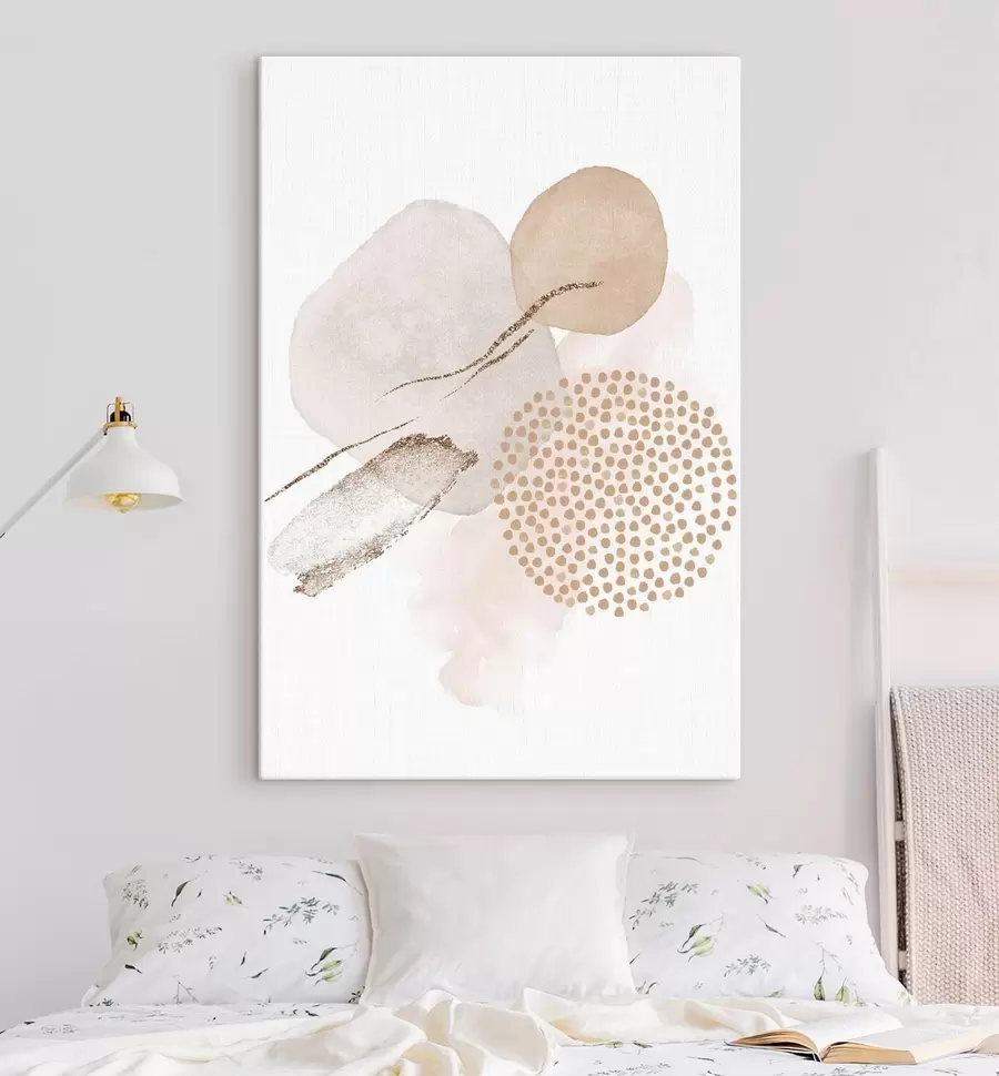 murales Tonos suaves en diseño abstracto s35990