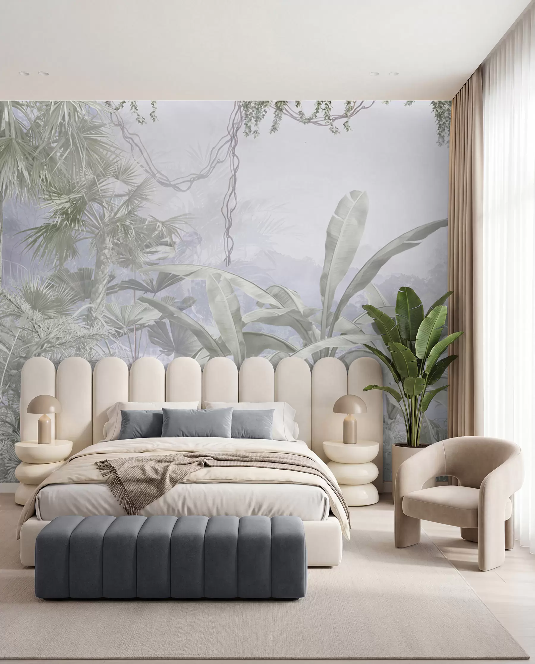 peintures murales Une forêt tropicale u97644