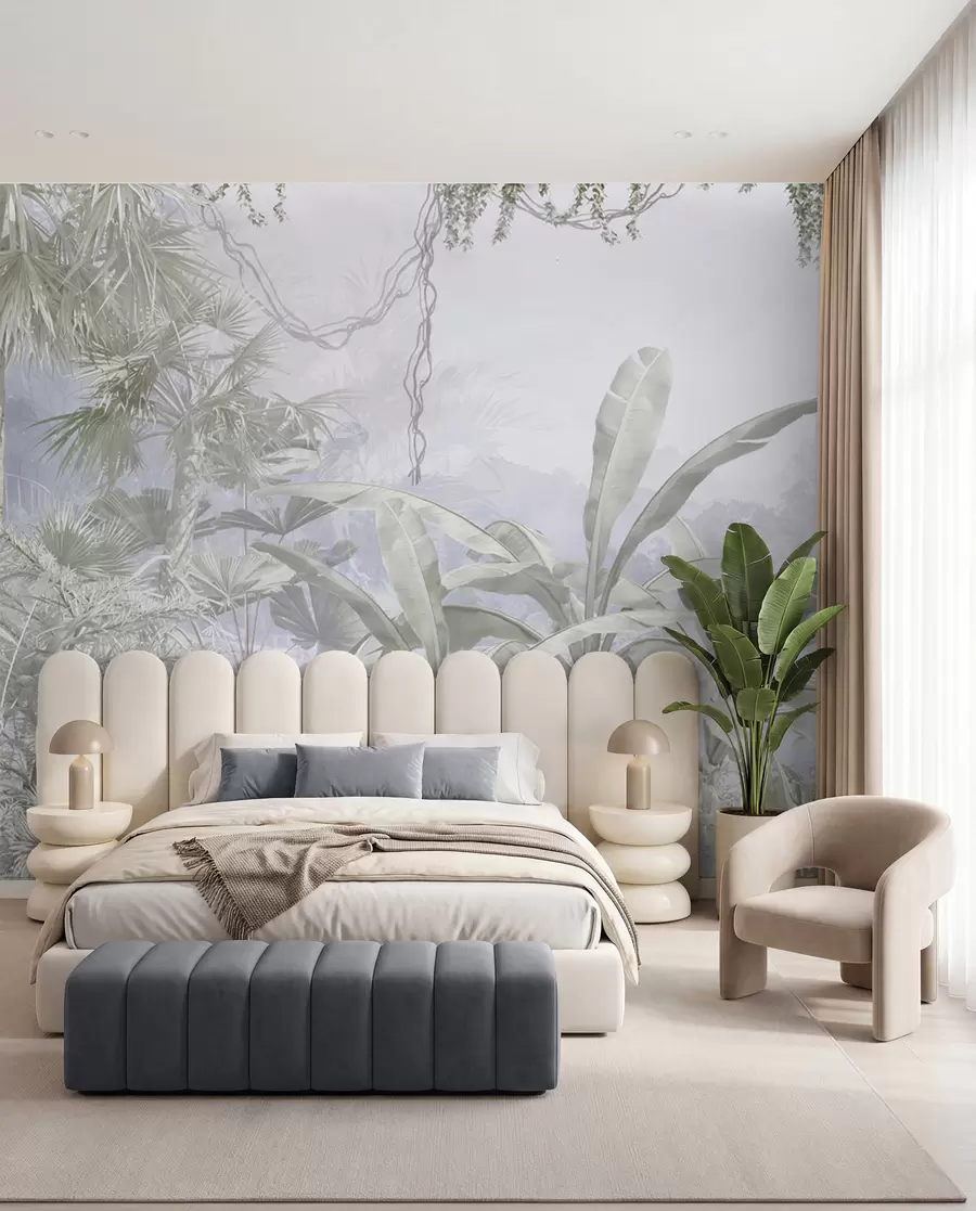 wall murals A tropical forest u97644