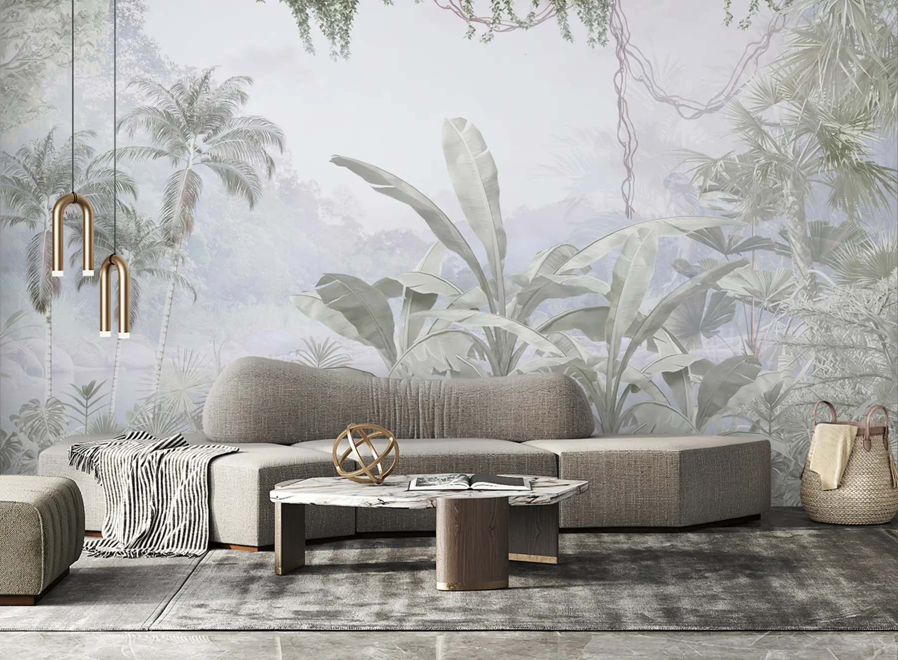 Wall Mural Photo Wallpaper A tropical forest u97644