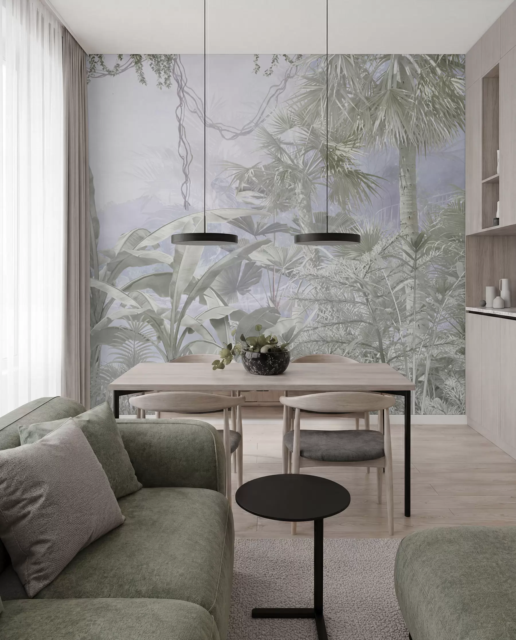 Wall Mural Photo Wallpaper A tropical forest u97644