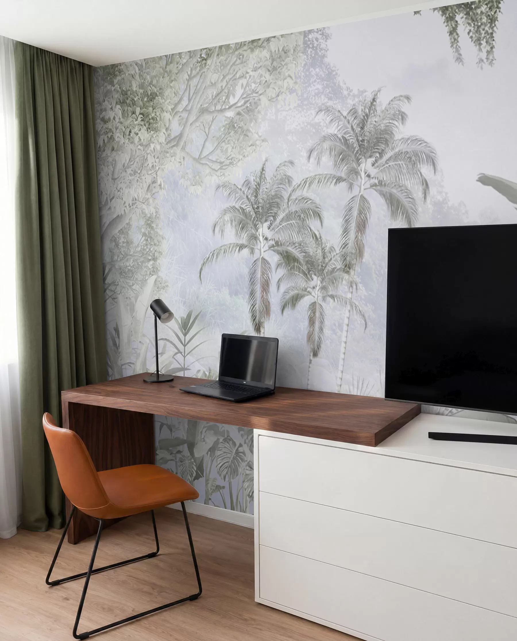 wall murals A tropical forest u97644
