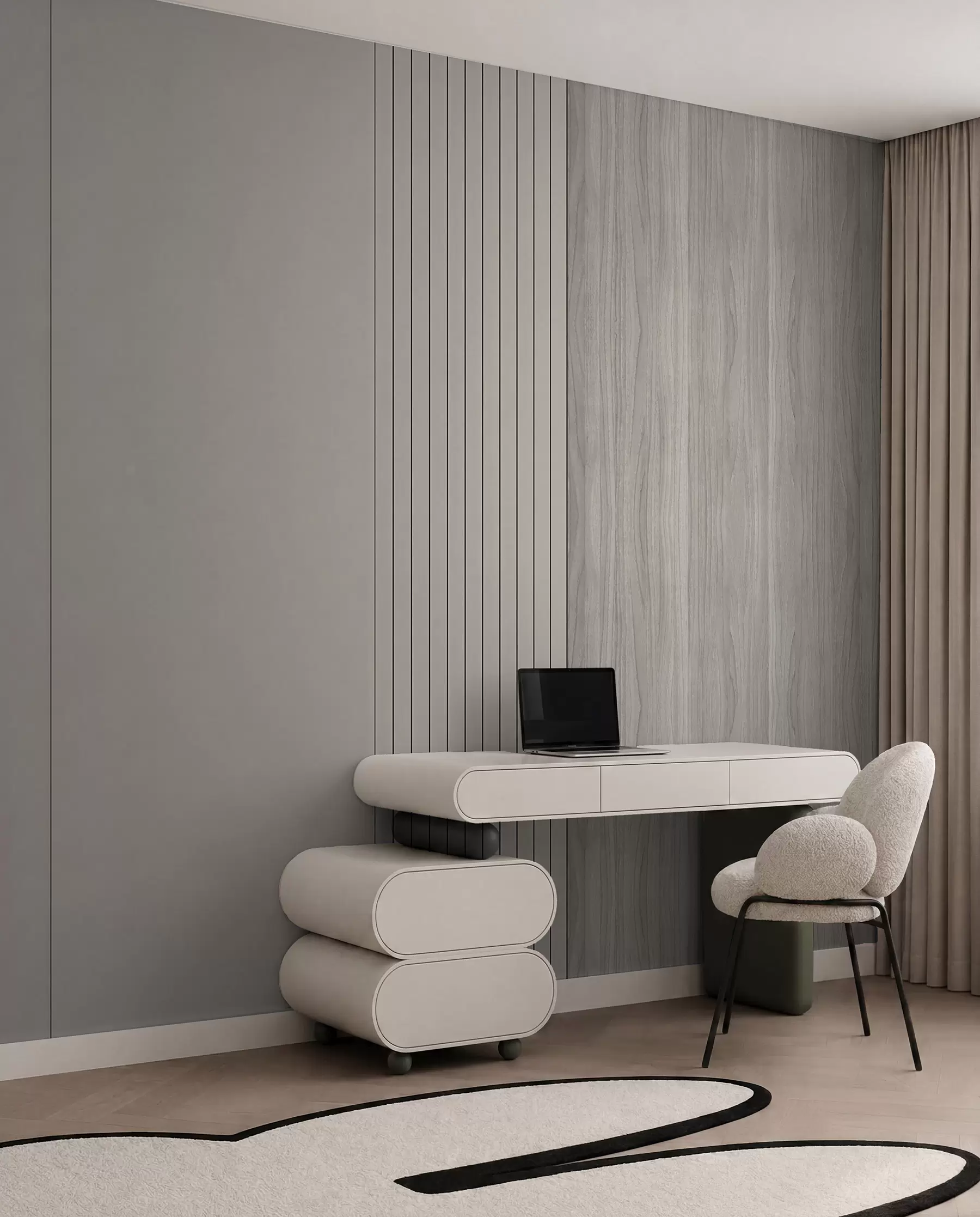 wall murals Fine Timber Lines u97549