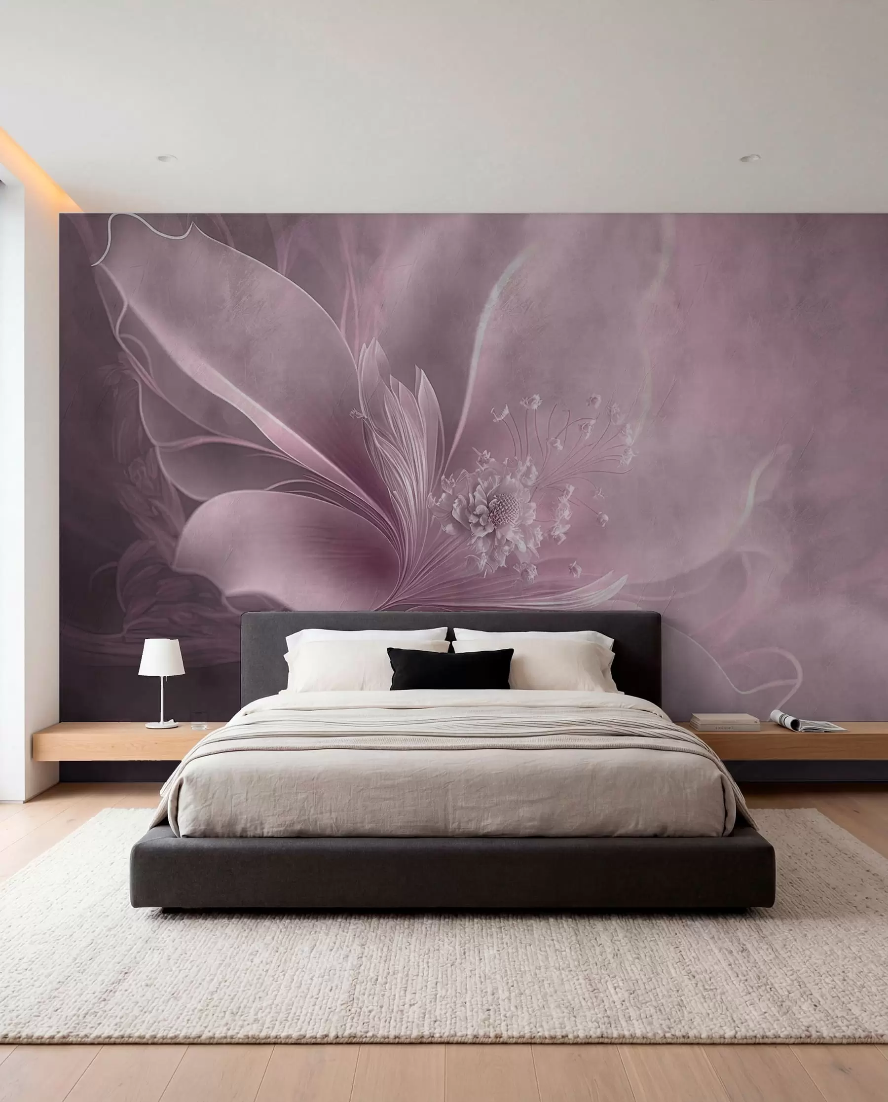 peintures murales Une fleur très délicate aux couleurs roses u93944v2