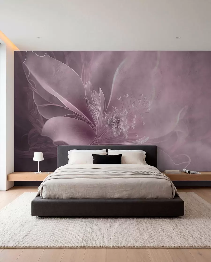 peintures murales Une fleur très délicate aux couleurs roses u93944v2
