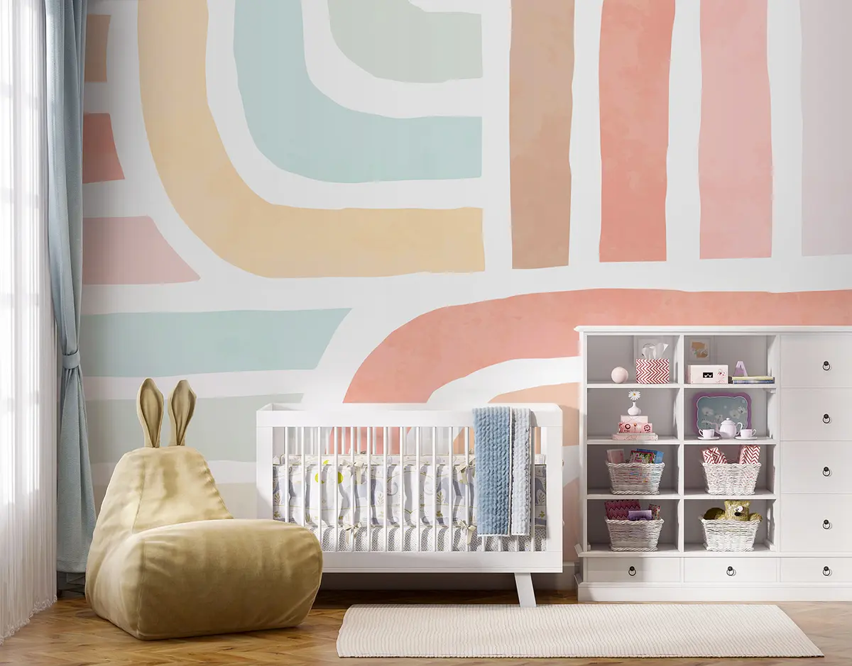 Wall Mural Photo Wallpaper Pastel abstract Nr. u97742 Uwalls