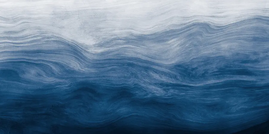 Wall Mural Photo Wallpaper Blue waves u97893