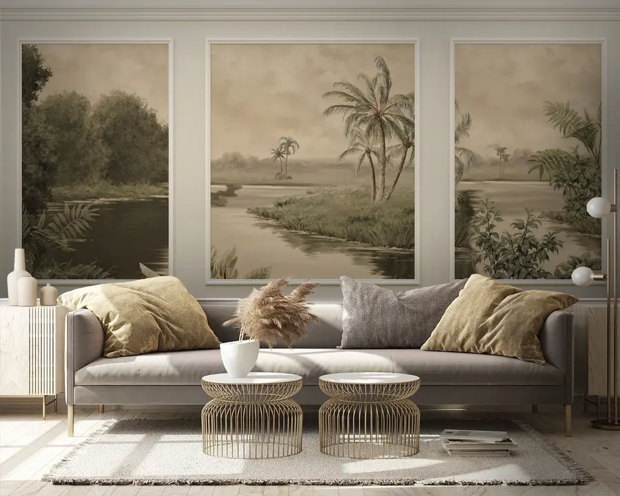 Wall Mural Photo Wallpaper Landscape molding u98243