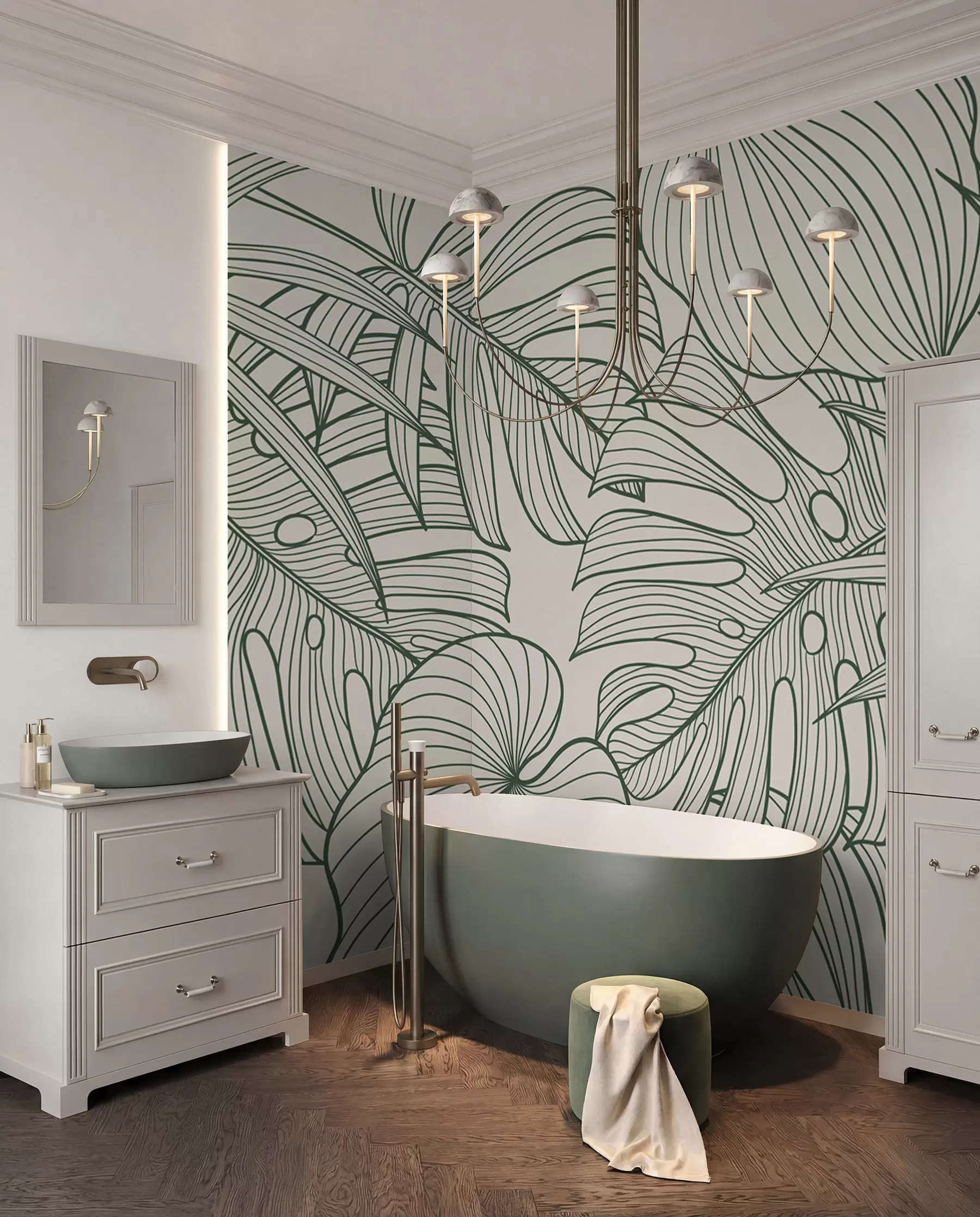 wall murals titans of the tropics u98420