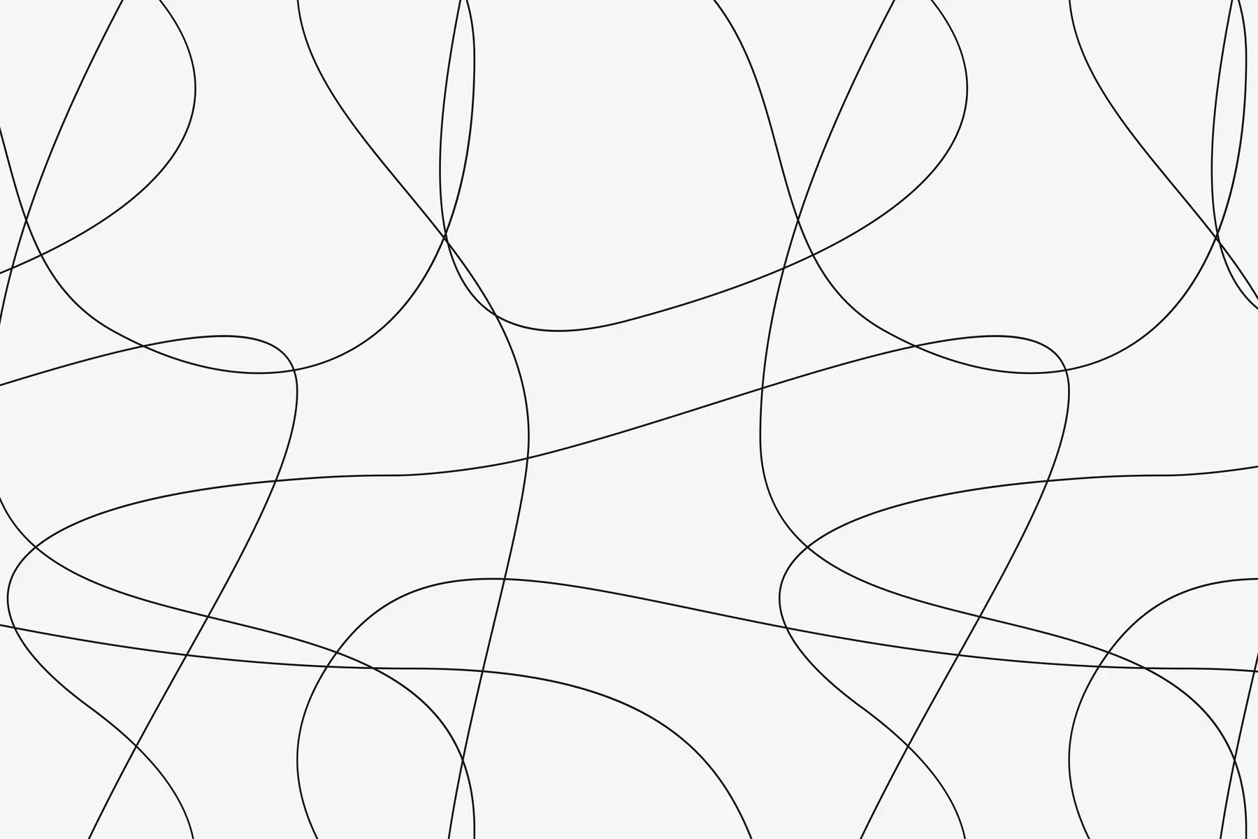 Wall Mural Photo Wallpaper Stylish wallpaper with boho style lines u98563