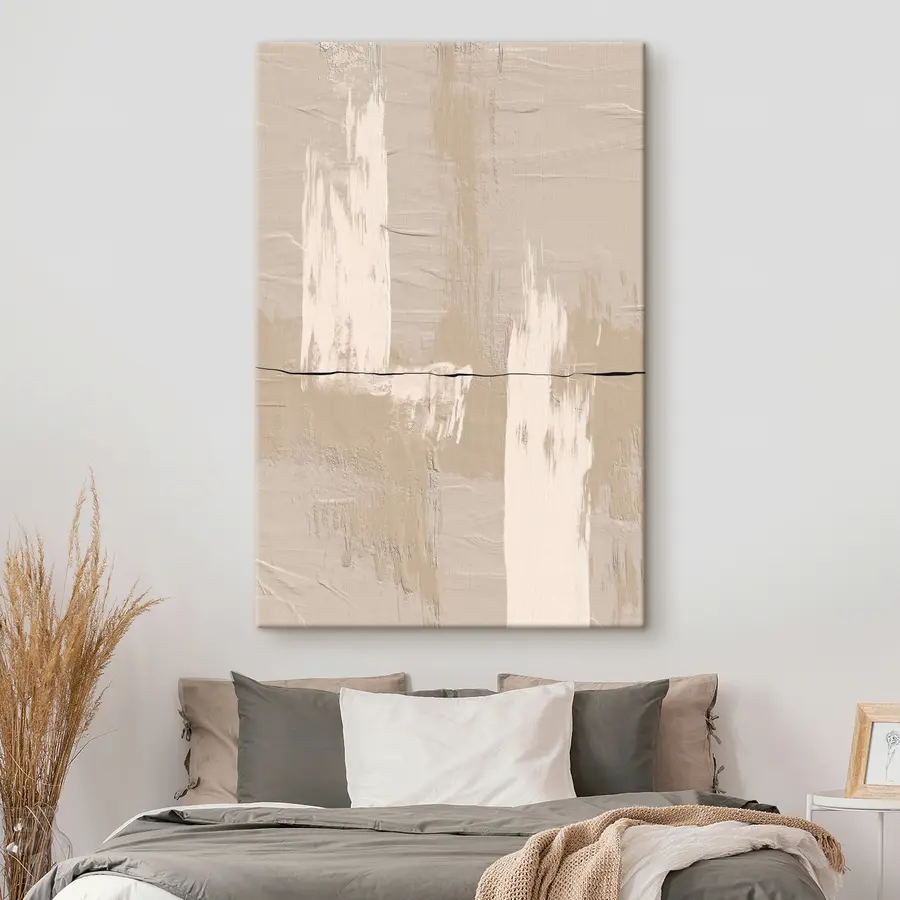 wall murals Abstract textures in neutral tones s36304