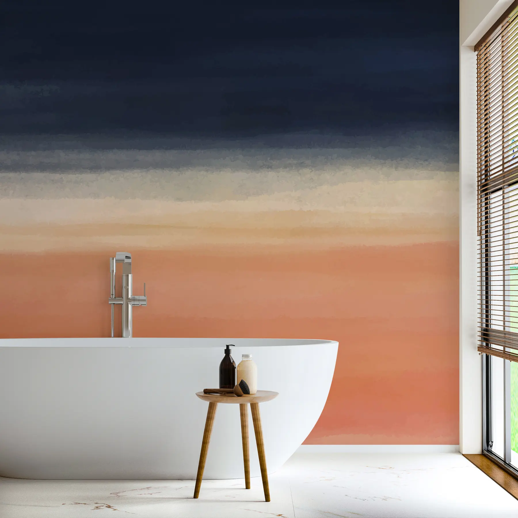 Wall Mural Photo Wallpaper Ombré u98239