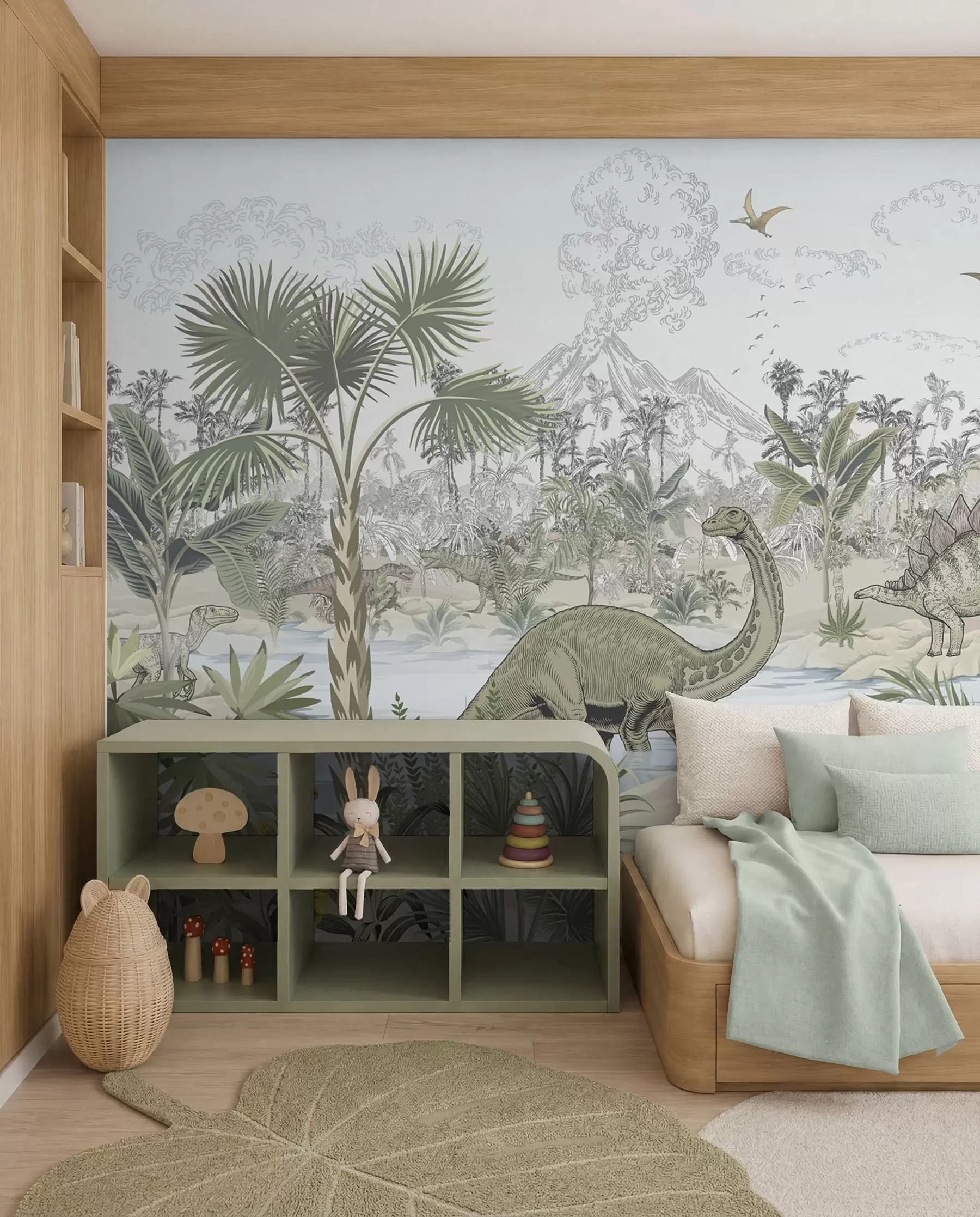 Wall Mural Photo Wallpaper Dinosaur Valley u98674